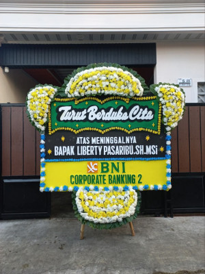 Papan Bunga Duka di Rumbia