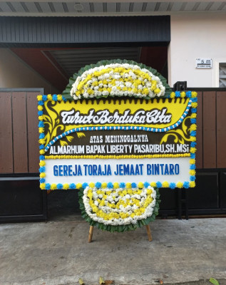 Papan Bunga Duka di Rumbia