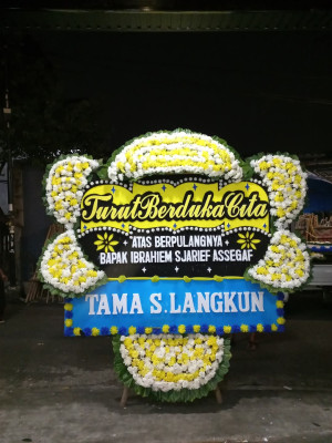 Papan Bunga Duka di Rumbia