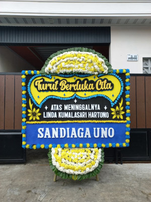 Papan Bunga Duka di Rumbia