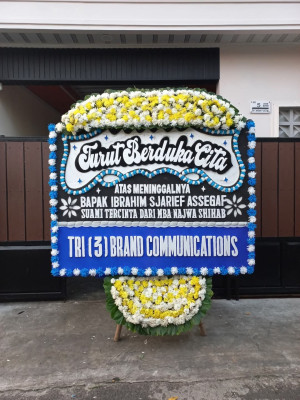 Papan Bunga Duka di Rumbia